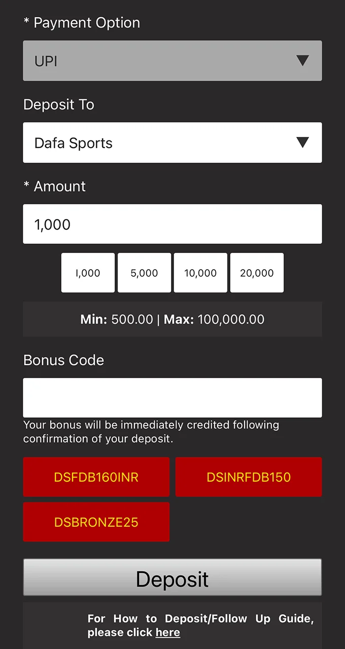 Activate your bonus on the Dafabet website and try your hand at sports betting.